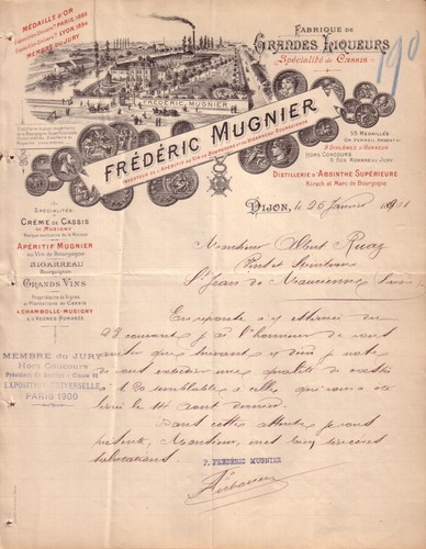 Dijon lettre frederic - -,