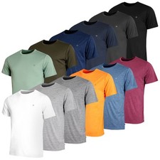 Calvin Klein Mens 2025 Harlem Quick Drying Crew Neck Golf T-Shirt