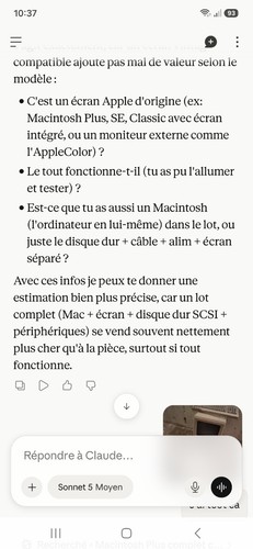 Macintosh plus apple 40sc - plus,