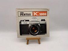 Asahi Pentax K 1000 Manuel