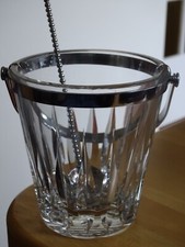 SEAU A GLACE EN CRISTAL DANS