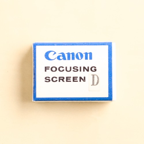 Canon focusing screen d - canon,