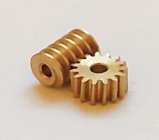 3mm gear sprocket DIA 1mm + worm gear 0.8mm car system rc HO 1/87 chassis DIY