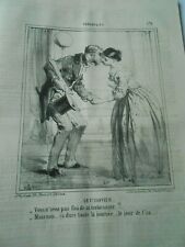 Litho 1857 - Fariboles Le 1erJanvier You haven't finished kissing me?