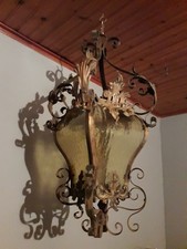LANTERNE EN FER FORGÉ