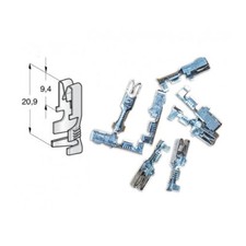 COSSES A SERTIR POUR PORTE FUSIBLES OU BOITIERS