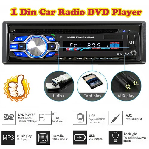 Single din car radio - radio, audio
