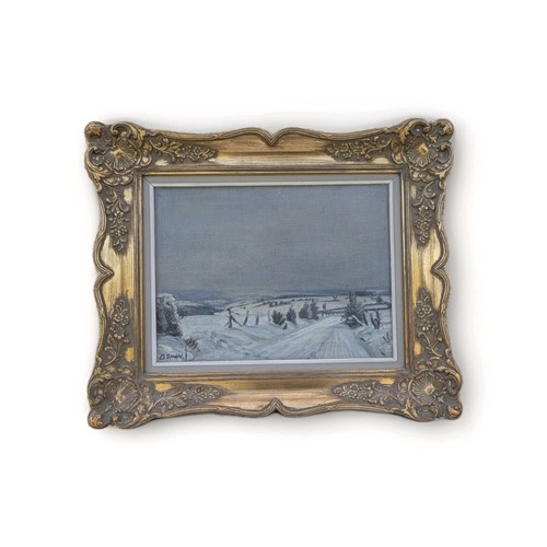 Huile sur toile paysage