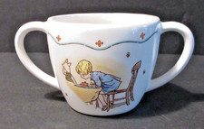 VINTAGE Walt Disney Company Winnie the Pooh Ceramic Child's "Surprise" Cup - 3"