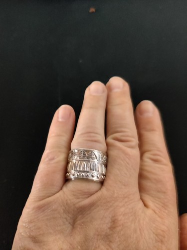 Large bague christofle - large,