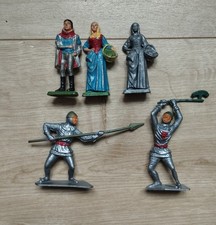 Lot de 5 figurines Moyen âge