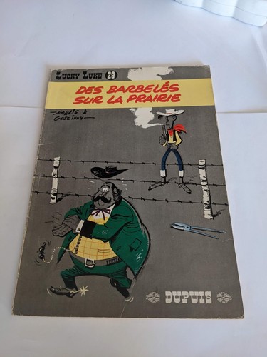 Lucky luke des barbelés - lucky,