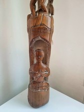 sulpture sur bambou bois Inde