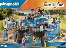 Playmobil Family Fun Marine Aquarium & Penguin Enclosure 70537 Zoo 97% Complete