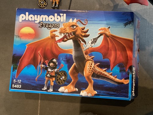 Playmobil 5483 dragon - dragon, soldat