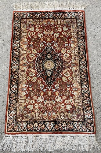 Tapis soie 75x45cm - 75x45cm, chinois