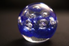 Murano Italian Art Glass Sculpture or Paperweight - Amazing BUBBLE Design *WOW*