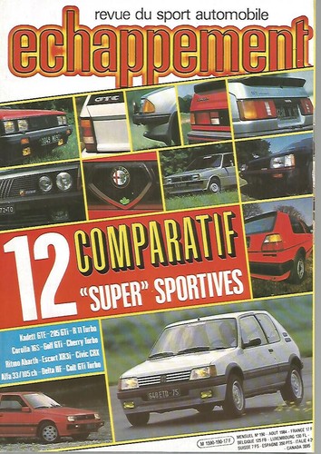 Echappement 190 kadett gte - echappement,