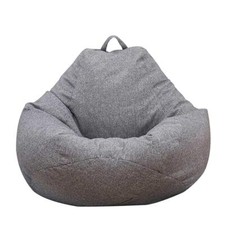 Ghopy Housse de Pouf Poire sans Remplissage Pouf de Salon pour Grand Canapé G...