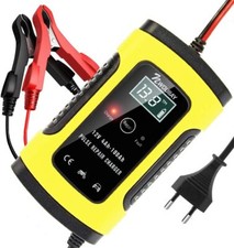 Chargeur Batterie Voiture Auto Moto Scooter Rapide Autonome Intelligent Rapide