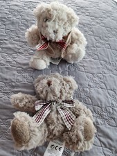 Lot De 2 Ours Enesco Noeud