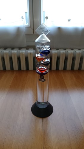 Thermomètre galilée - thermomètre, de