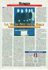 1997 Advertising 920 Advertisement Samsonite Saga Suitcase Marc Matton Born of the Bible