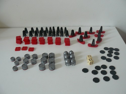 Pièces jeu société la - jeu,