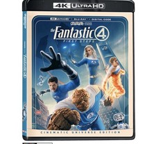 The Fantastic Four: First Steps - 4K UHD Combo +Blu-Ray No Digital No Slipcover 