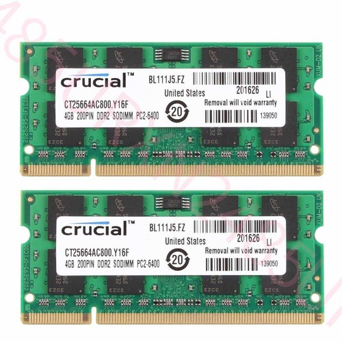 8gb 4gb ddr2 pc2 - 8gb, 800mhz