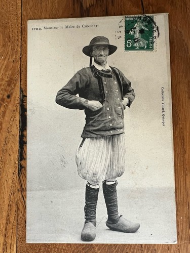 France carte postale monsieur - france,