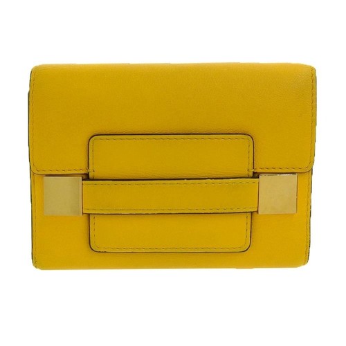 Delvaux madame yellow - madame, leather