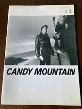 Dossier Presse Candy Mountain Robert Frank Rudy Wurlitzer 1987