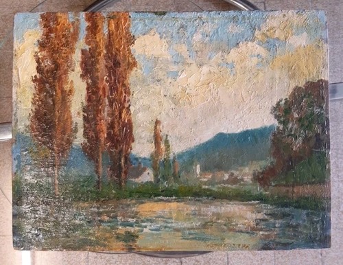 Tableau impressionniste huile - impressionniste,
