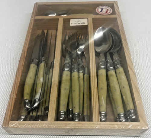 Laguiole piece flatware set - laguiole,