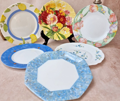 Lot assiette dessert - lot,