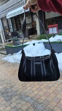 Longchamp, sac en velours noir