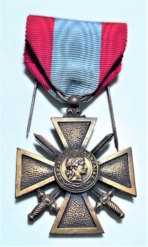 Médaille croix guerre - médaille, de