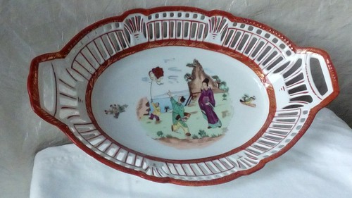 Corbeille porcelaine - corbeille,