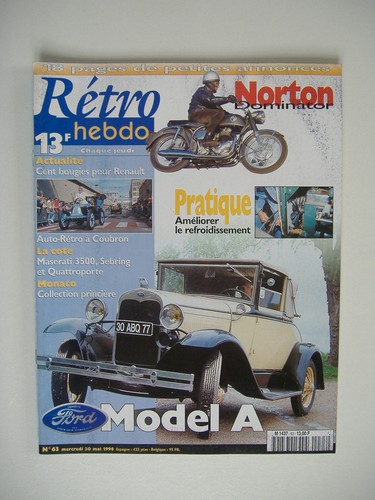 Retro hebdo norton 99 - retro, n°63
