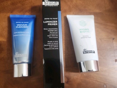 Brandt skincare lot 3pc - dr.,