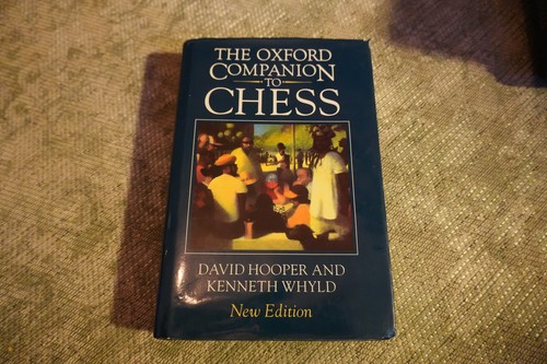 The oxford companion chess - the,