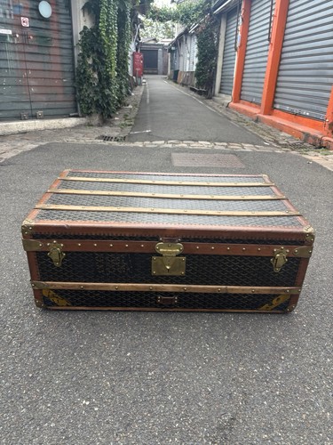 Malle cabine goyard bordure - malle,