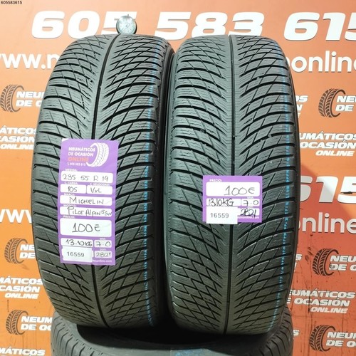 Pneus hiver michelin pilot - 2,
