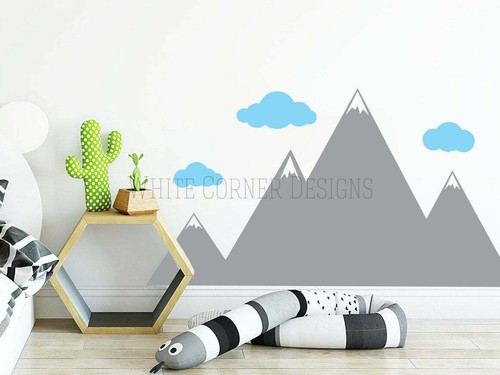 Mountain wall decal - mountain,