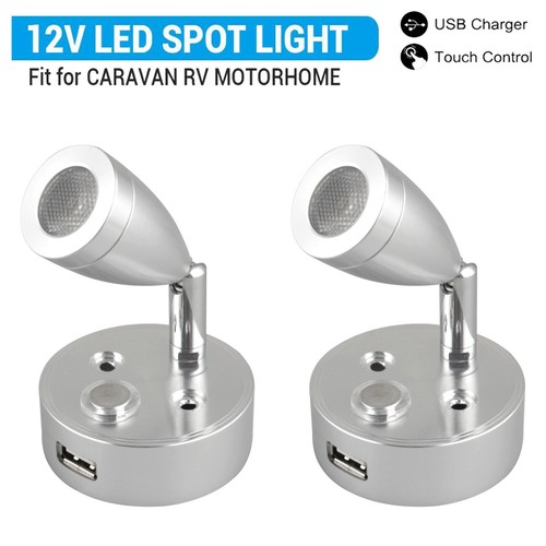 12v led interior spot - 2x,