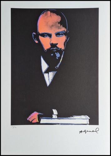 Andy warhol lenin lithographie - warhol,