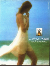 PUB PARFUM ( L 'AIR DU TEMPS )