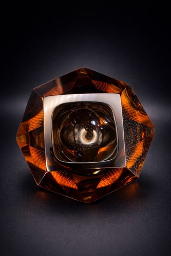 Cendrier vide poche en verre - cendrier,