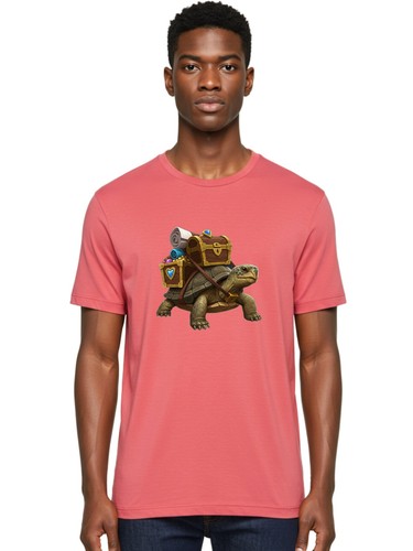 Turtle with treasure - turtle-with-treasure, mens